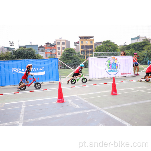 Bicicleta infantil balanceada em liga de alumínio altamente balanceada